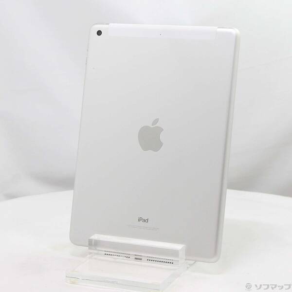 【中古】Apple(アップル) iPad 第6世代 128GB シルバー MR732J／A SIMフリー 【349-ud】