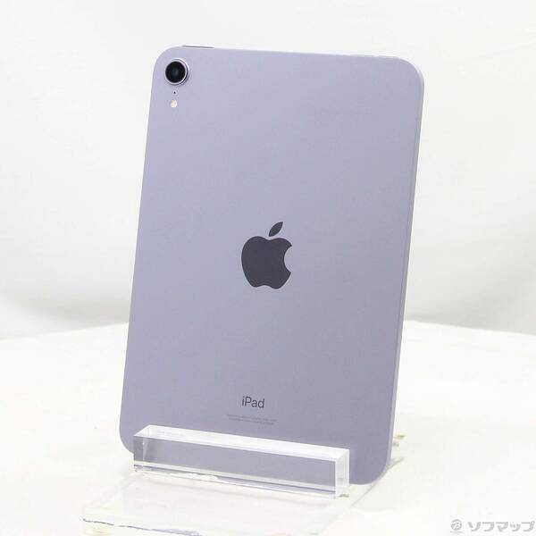 【中古】Apple(アップル) iPad mini 第6世代 64GB パープル FK7R3J／A Wi-Fi 【269-ud】