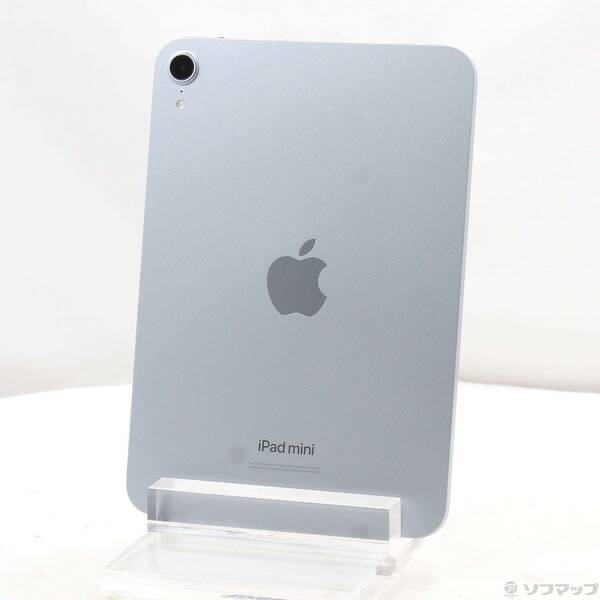 【中古】Apple(アップル) iPad mini(A17 Pro) 128GB ブルー MXN73J／A Wi-Fi 【262-ud】