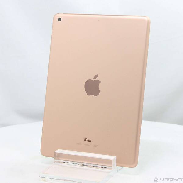 【中古】Apple(アップル) iPad 第6世代 32GB ゴールド MRJN2J／A Wi-Fi 【352-ud】