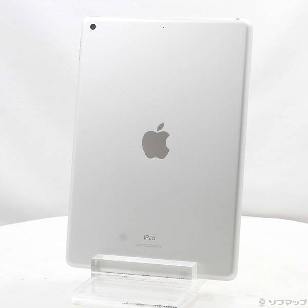 【中古】Apple(アップル) iPad 第7世代 32GB シルバー MW752J／A Wi-Fi 【305-ud】