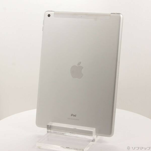 【中古】Apple(アップル) iPad 第7世代 32GB シルバー MW6C2J／A docomoロック解除SIMフリー 【344-ud】