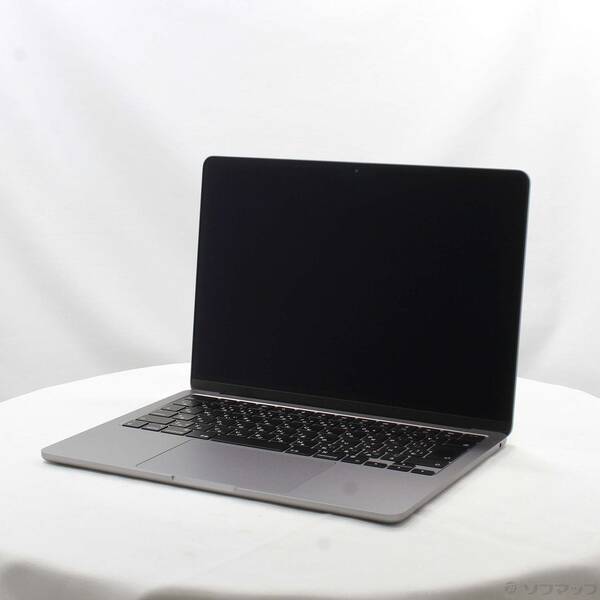 【中古】Apple(アップル) MacBook Air 13.6-inch Mid-2022 MLXW3J／A Apple M2 8コアCPU_8コアGPU 8GB SSD256GB スペースグレイ 〔26.3 Tahoe〕 【276-ud】