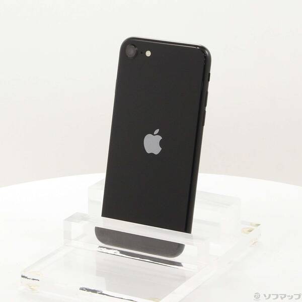【中古】Apple(アップル) iPhone SE 第3世代 64GB ミッドナイト MMYC3J／A SIMフリー 【276-ud】
