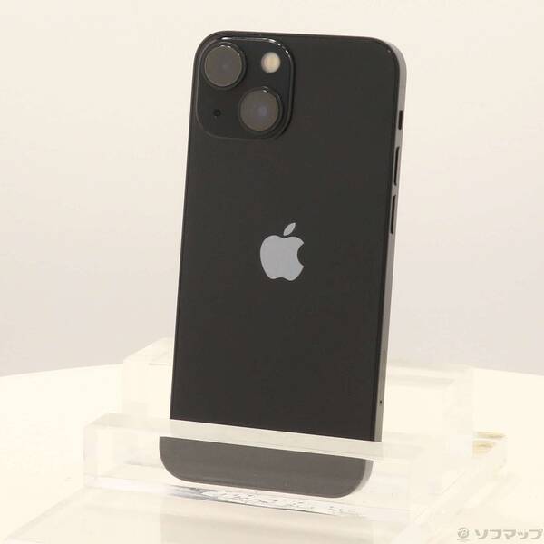 【中古】Apple(アップル) iPhone13 mini 128GB ミッドナイト MLJC3J／A SIMフリー 【297-ud】