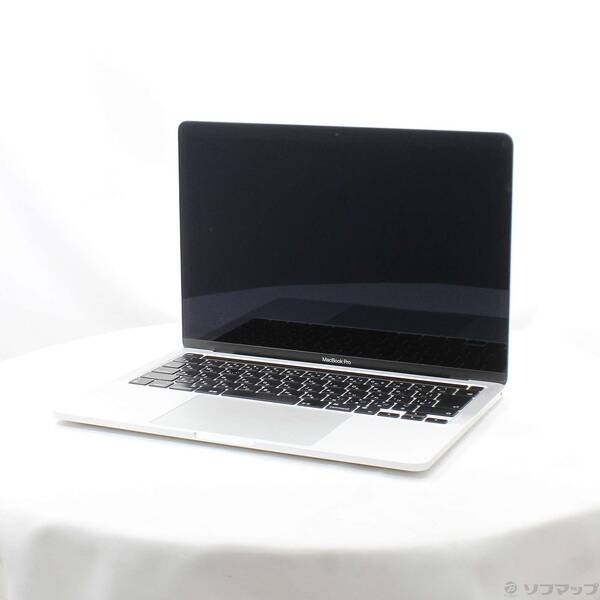 【中古】Apple(アップル) MacBook Pro 13.3-inch Late-2020 MYDC2J／A Apple M1 8コアCPU_8コアGPU 8GB SSD512GB シルバー 〔15.7 Sequoia〕 【276-ud】