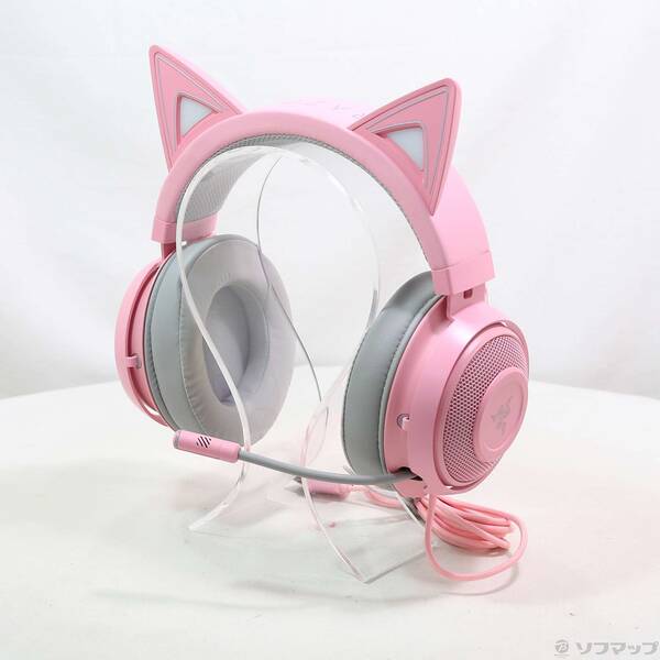 【中古】RAZER(レイザー) Kraken Kitty Quartz Pink RZ04-02980200-R3M1 【344-ud】