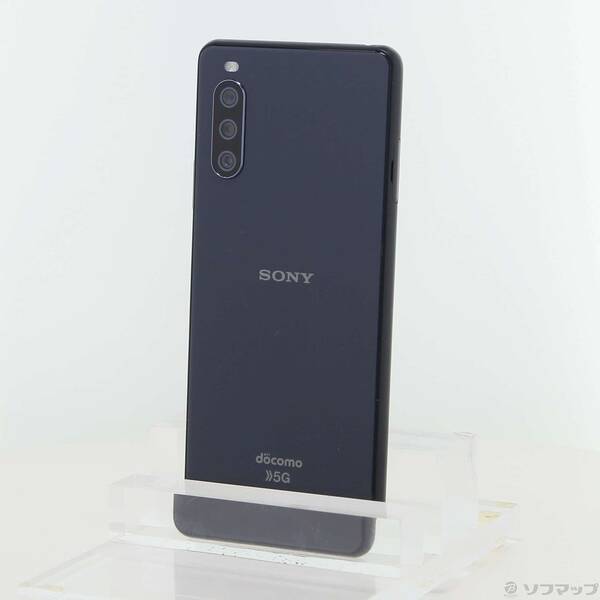 【中古】SONY(ソニー) Xperia 10 III 128GB ブラック SO-52B docomoロック解除SIMフリー 【368-ud】