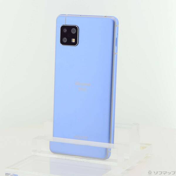 【中古】SHARP(読みやすい) AQUOS sense5G 64GB 天の原青み SH-53A docomo鍵を掛ける取りけすSIM無償性 【368-ud】
