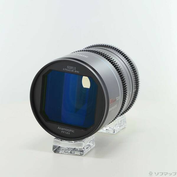 【中古】SIRUI アナモルフィックレンズ 1.6x Full Frame 50mm Lマウント FFEK6-L-JP ブラック 【262-ud】