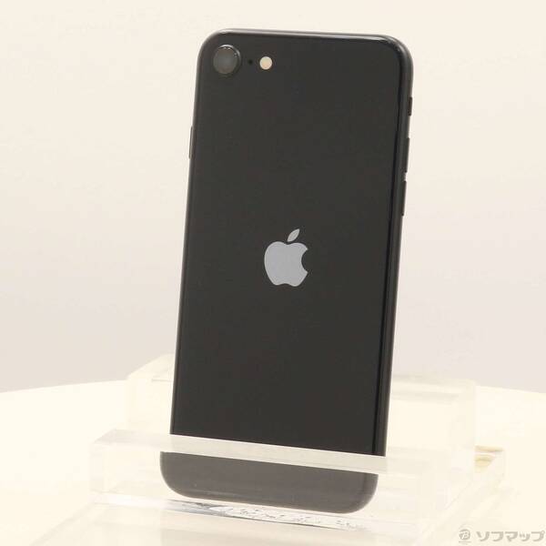 【中古】Apple(アップル) iPhone SE 第3世代 64GB ミッドナイト MMYC3J／A SIMフリー 【344-ud】