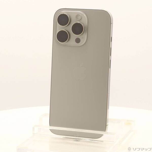 【中古】Apple(アップル) iPhone16 Pro 256GB ナチュラルチタニウム NYN33J／A SIMフリー 【295-ud】｜ソフマップ中古専門店