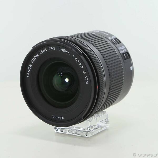 【中古】Canon(キヤノン) Canon EF-S 10-18粍 F4.5-5.6 IS STM 【262-ud】
