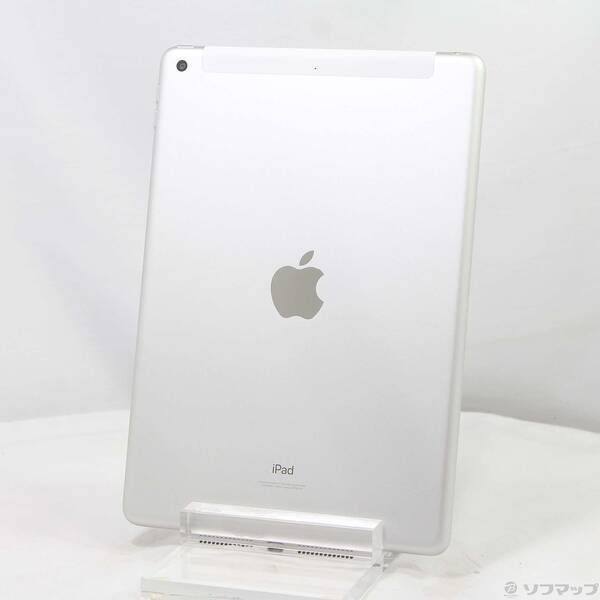 【中古】Apple(アップル) iPad 第9時人 64GB しろがね色 MK493J／A au鍵を掛ける取りけすSIM無償性 【198-ud】