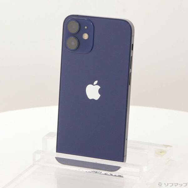 【中古】Apple(アップル) iPhone12 mini 128GB ブルー NGDP3J／A au 【262-ud】