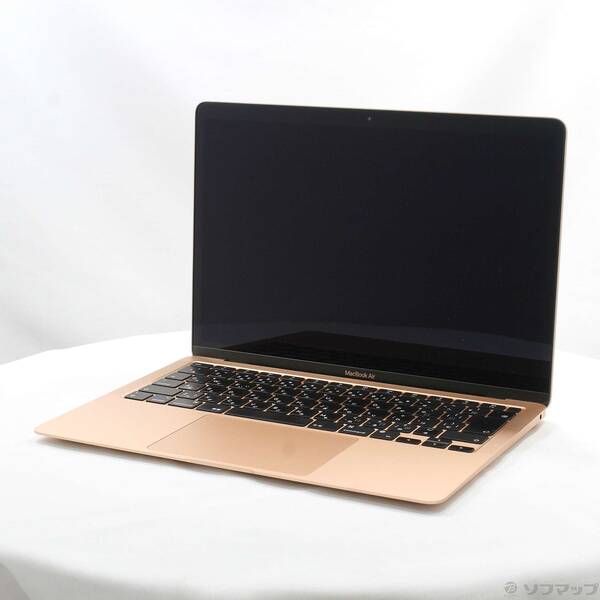 【中古】Apple(アップル) MacBook Air 13.3-inch Late-2020 MGND3J／A Apple M1 8コアCPU_7コアGPU 8GB SSD256GB ゴールド 〔15.3 Sequoia〕 【198-ud】｜ソフマップ中古専門店