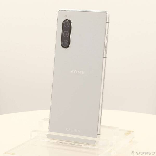 【中古】SONY(ソニー) Xperia 5 128GB 薄墨色 J9260JPH SIM無償性 【198-ud】