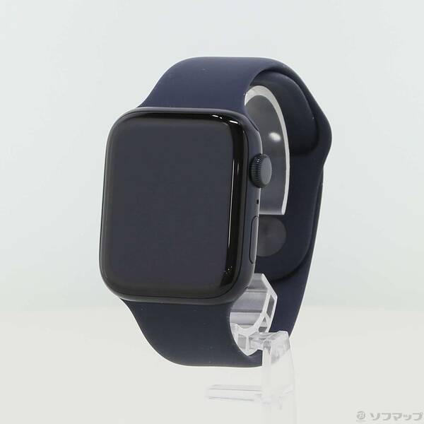 【中古】Apple(アップル) Apple Watch SE 第3世代 GPS 44mm ミッドナイトアルミニウムケース ミッドナイトスポーツバンド 【198-ud】