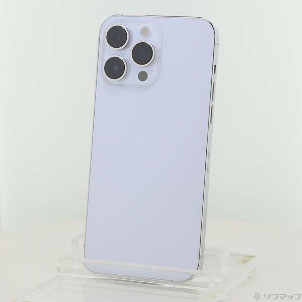 【中古】Apple(アップル) iPhone14 Pro Max 256GB シルバー MQ9C3J／A SIMフリー 【198-ud】