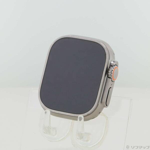 【中古】Apple(アップル) Apple Watch Ultra GPS + Cellular 49mm チタニウムケース バンド無し 【198-ud】