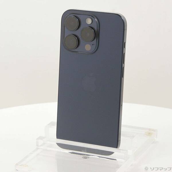 【中古】Apple(アップル) iPhone15 Pro 256GB ブルーチタニウム MTUG3J／A SIMフリー 【258-ud】 63,624円
