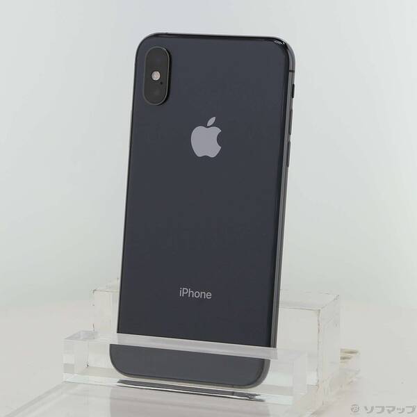 【中古】Apple(アップル) iPhoneXS 512GB スペースグレイ MTE32J／A SIMフリー 【262-ud】