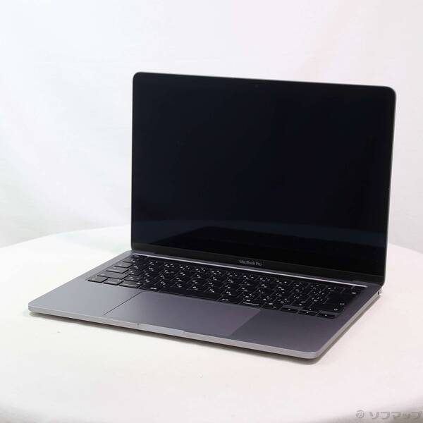 【中古】Apple(アップル) MacBook Pro 13.3-inch Mid-2022 MNEH3J／A Apple M2 8コアCPU_10コアGPU 8GB SSD256GB スペースグレイ 〔macOS v26.3.2〕 【198-ud】