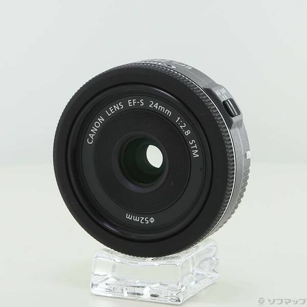 【中古】Canon(キヤノン) Canon EF-S 24mm F2.8 STM EF-S2428STM レンズ 【198-ud】