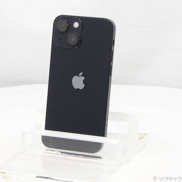 【中古】Apple(アップル) iPhone13 mini 128GB ミッドナイト MLJC3J／A SIMフリー 【352-ud】