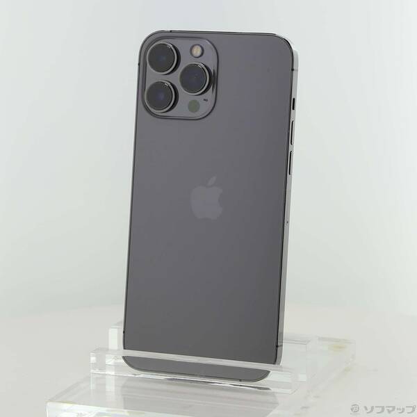 【中古】Apple(アップル) iPhone13 Pro Max 128GB グラファイト MLJ43J／A SIMフリー 【352-ud】