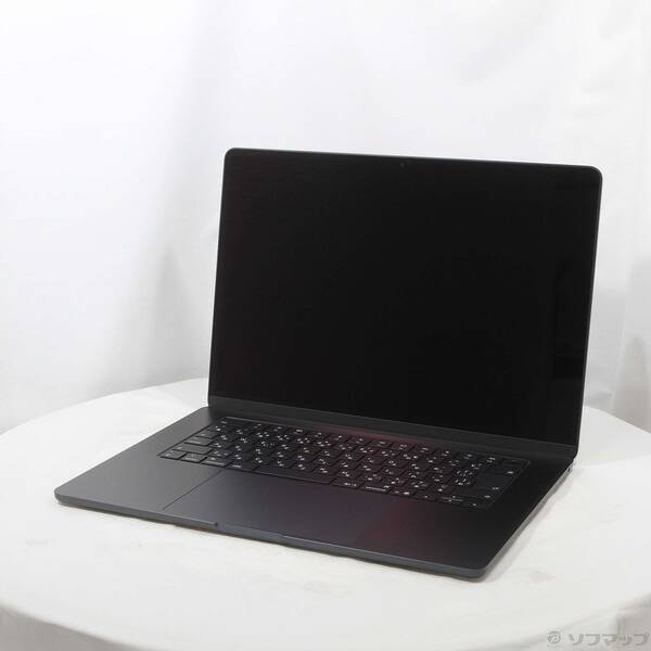 【中古】Apple(アップル) MacBook Air 15.3-inch Early-2025 MW1L3J／A Apple M4 10コアCPU_10コアGPU 16GB SSD256GB ミッドナイト 〔26.3 Tahoe〕 【258-ud】