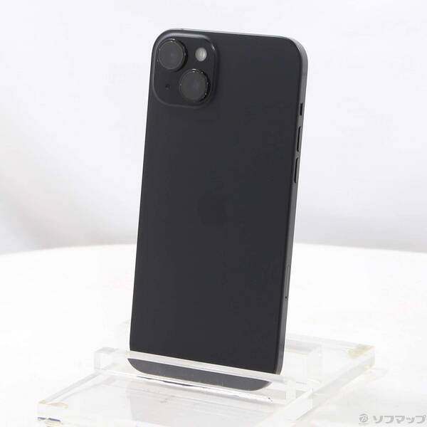【中古】Apple(アップル) iPhone15 Plus 128GB ブラック MU083J／A SIMフリー 【258-ud】