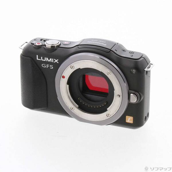 【中古】Panasonic(パナソニック) LUMIX DMC-GF5-K ボディ エスプリブラック 【262-ud】