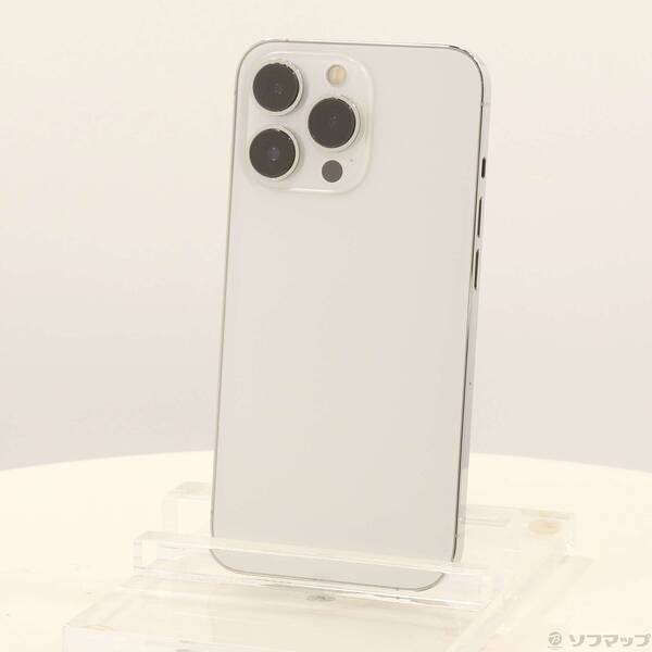 【中古】Apple(アップル) iPhone13 Pro 128GB シルバー MLUF3J／A SIMフリー 【247-ud】