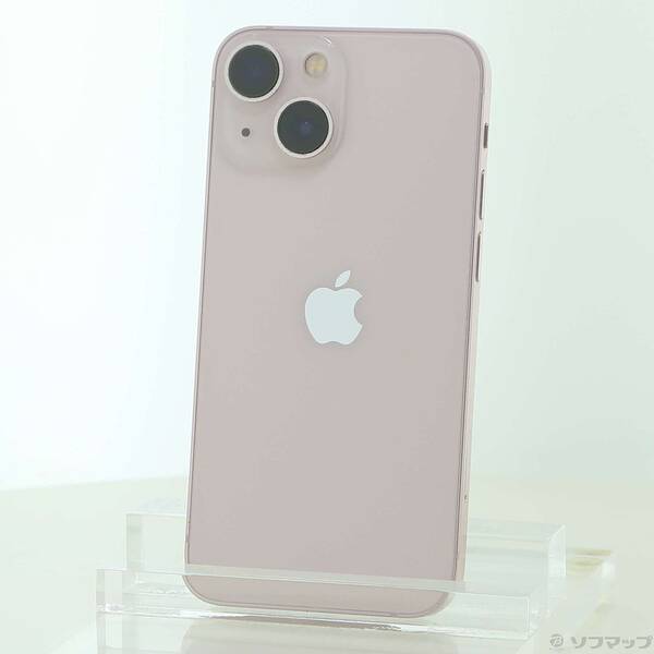 【中古】Apple(アップル) iPhone13 mini 128GB ピンク MLJF3J／A SIMフリー 【262-ud】