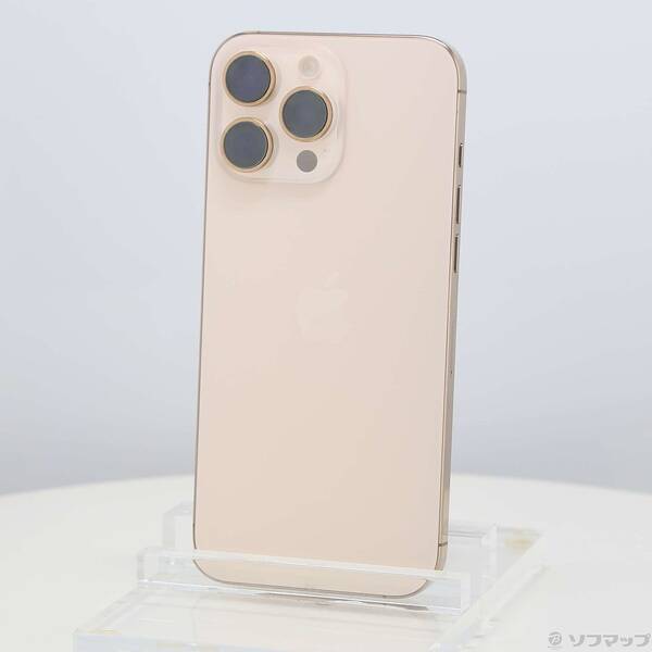 【中古】Apple(アップル) iPhone16 Pro Max 256GB デザートチタニウム MYWJ3J／A SIMフリー 【348-ud】