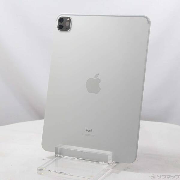 【中古】Apple(アップル) iPad Pro 11インチ 第3世代 512GB シルバー MHQX3J／A Wi-Fi 【262-ud】