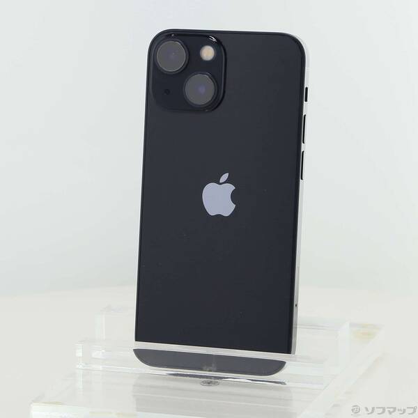 【中古】Apple(アップル) iPhone13 mini 128GB ミッドナイト MLJC3J／A SIMフリー 【348-ud】