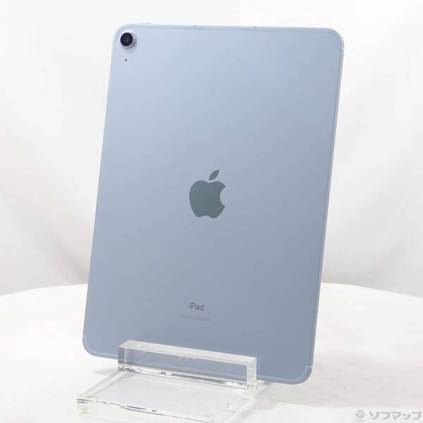 【中古】Apple(アップル) iPad Air 第4世代 256GB スカイブルー NYH62J／A SIMフリー 【262-ud】