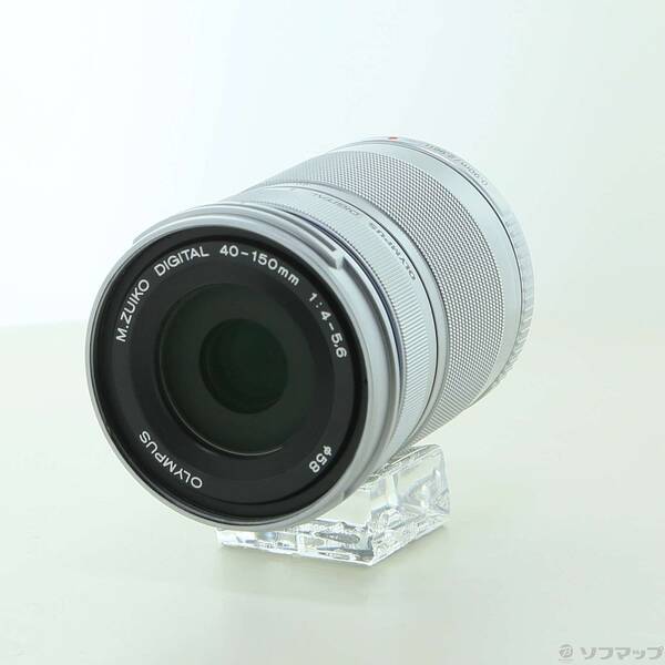 【中古】OM SYSTEM M.ZUIKO DIGITAL ED 40-150mm F4.0-5.6 R シルバー 【349-ud】