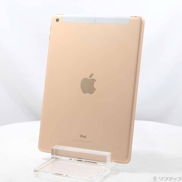 【中古】Apple(アップル) iPad 第6世代 128GB ゴールド MRM22J／A SoftBankロック解除SIMフリー 【297-ud】