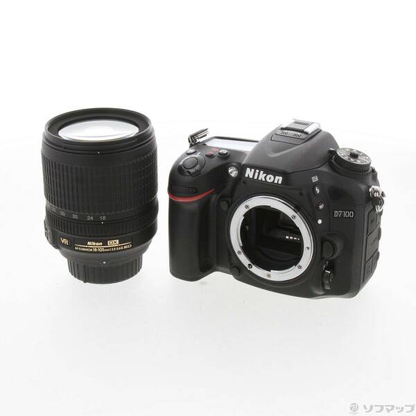 【中古】Nikon(ニコン) Nikon D7100 18-105 VR レンズキット (2410万画素／SDXC) 【198-ud】
