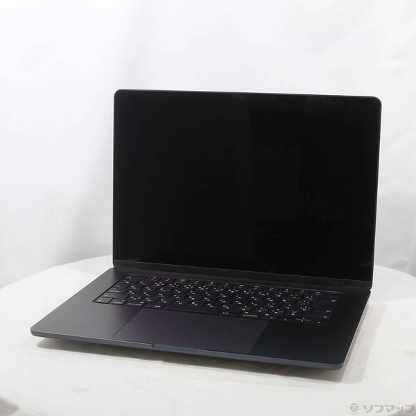 【中古】Apple(アップル) MacBook Air 15.3-inch Early-2024 MXD43J／A Apple M3 8中核グループ中央処理装置_10中核グループGPU 16GB SSD2結核症 夜夜中 〔26.3 Tahoe〕 【348-ud】
