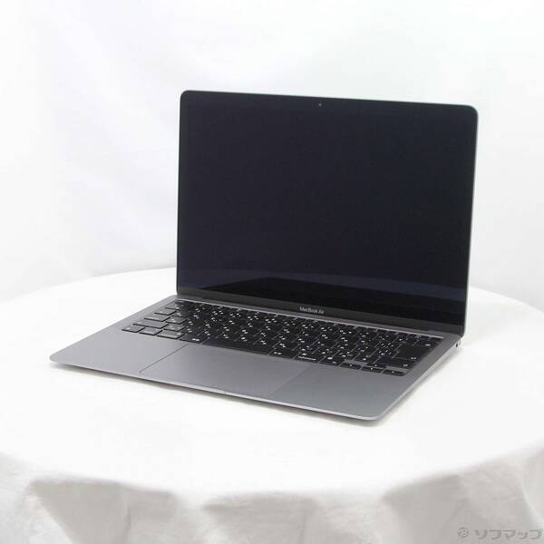 【中古】Apple(アップル) MacBook Air 13.3-inch Late-2020 MGN73J／A Apple M1 8コアCPU_8コアGPU 8GB SSD512GB スペースグレイ 〔26.3 Tahoe〕 【262-ud】
