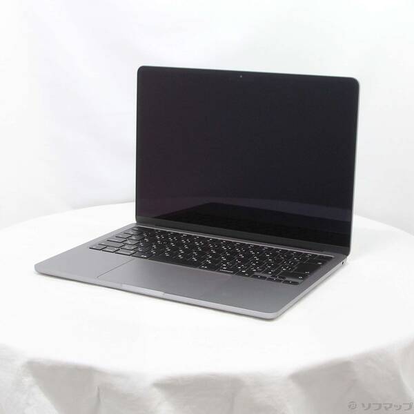 【中古】Apple(アップル) MacBook Air 13.6-inch Mid-2022 MLXW3J／A Apple M2 8コアCPU_8コアGPU 8GB SSD256GB スペースグレイ 〔15.7 Sequoia〕 【269-ud】