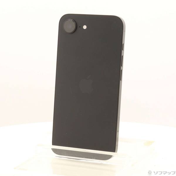 【中古】Apple(アップル) iPhone16e 128GB ブラック MD1Q4J／A SIMフリー 【262-ud】