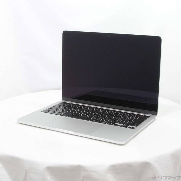 【中古】Apple(アップル) MacBook Air 13.6-inch Early-2025 MW0X3J／A Apple M4 10コアCPU_10コアGPU 16GB SSD512GB シルバー 〔26.3 Tahoe〕 【258-ud】