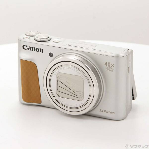 【中古】Canon(キヤノン) 〔展示品〕 PowerShot SX740 HS シルバー 【258-ud】
