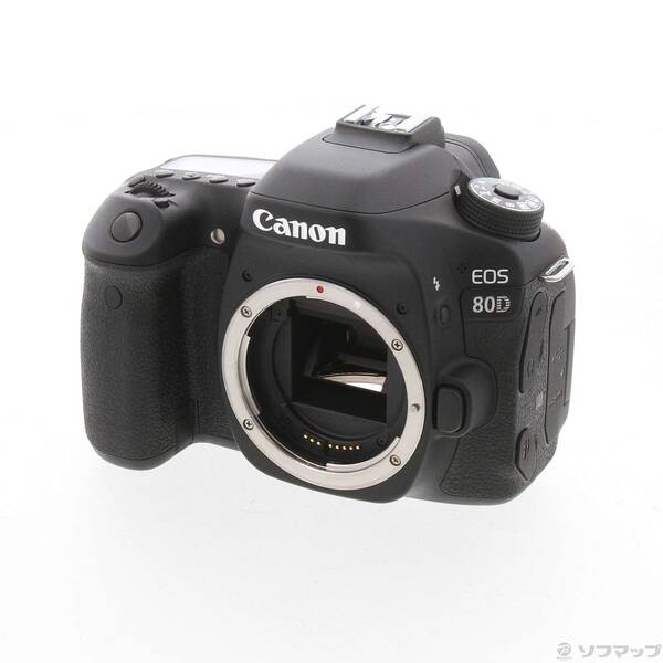 【中古】Canon(キヤノン) EOS 80D ボディ ブラック 【348-ud】