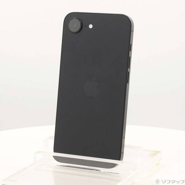 【中古】Apple(アップル) iPhone16e 128GB ブラック MD1Q4J／A SIMフリー 【305-ud】